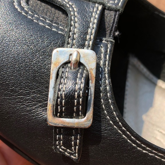 Rod Hommerson black leather heels size 10 - Picture 7 of 8